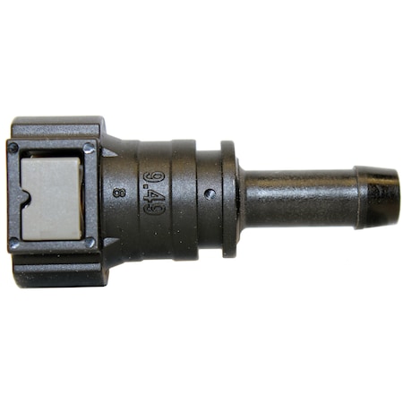 Ags TransLine Quick Connector - 3/8 Straight Push Quick Connect to Rubber TR-720